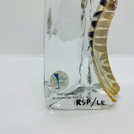 【Renate Stock-Paulsson】ゴールドのネコ 《Sea Glasbruk》