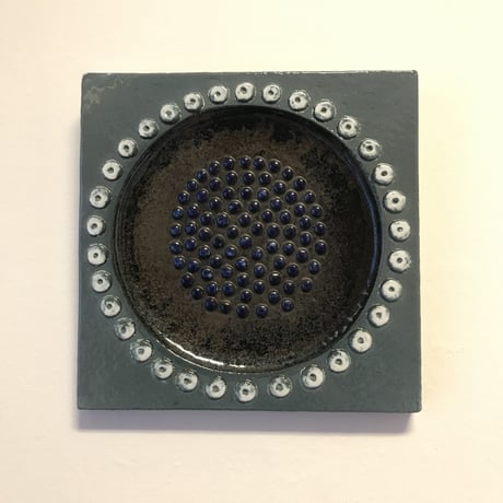 ☆ご予約品☆【Sylvia leuchovius 】ブルーの陶板《ロールストランド》