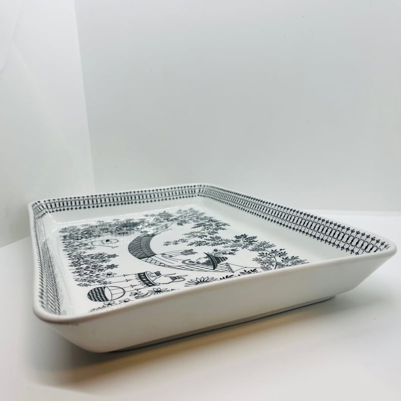 Raija Uosikkinen】エミリア／Emilia 特大プレート《Arabia》 |