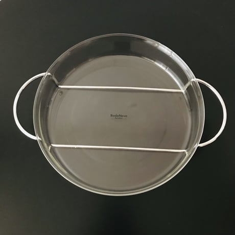 【Signe Persspon-Melin/シグネペーションメリン】箱付き！ホルダー付き耐熱ボウル　H5.5cm  ×  Φ25cm《Boda Nova》