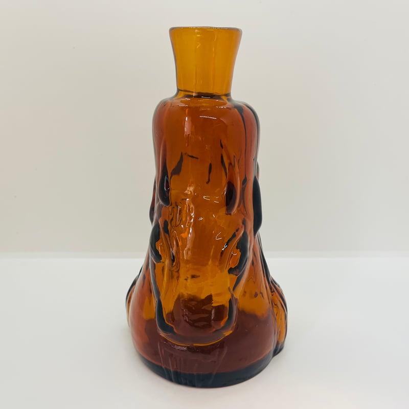 エリックホグラン ErikHoglund 花瓶 オレンジ ヴィンテージ MUJI