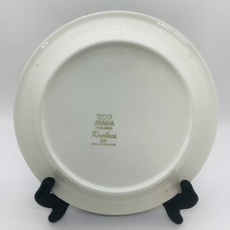 《ARABIA》クロッカス　20cmプレート
