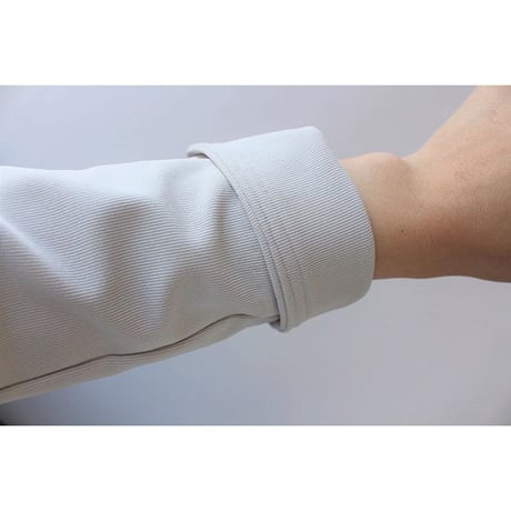 【サンドベージュ】ルイ ジャケット（ノーカラー ショート丈 ストレッチ ジャケット）