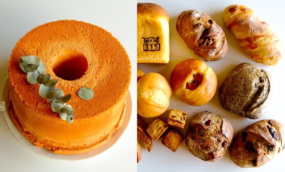 T☆ページ、パンケーキ、ケーキ、シフォンケーキ、サンド他 A箱とシフォンの詰め合わせ | 315bakery