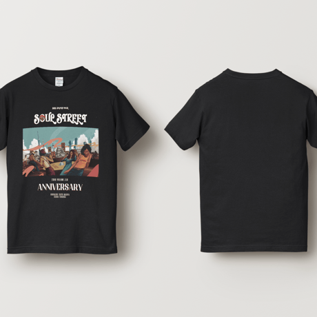 SOUL STREET 23rd JAPAN TOUR TEE  BLK