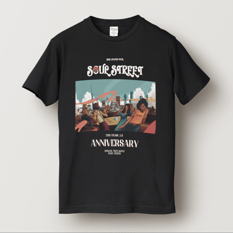 SOUL STREET 23rd JAPAN TOUR TEE  BLK