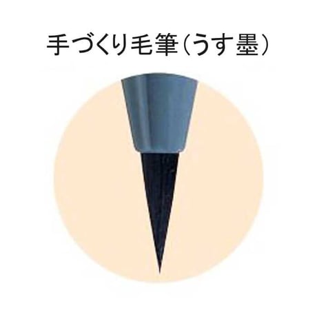 あかしや新毛筆 うす墨【筆ペン うす墨 弔事 細筆 簡単 初心者 書道 あかしや 水性染料インク 開運 おうち時間 趣味】