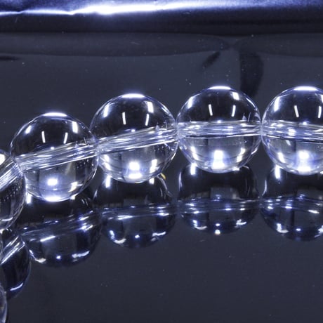 【送料無料】水晶ブレスレット12mm  HL-1971【パワーストーン 数珠 魔よけ 魔除け 厄除け 浄化 開運 ブレスレット 天然石 水晶】