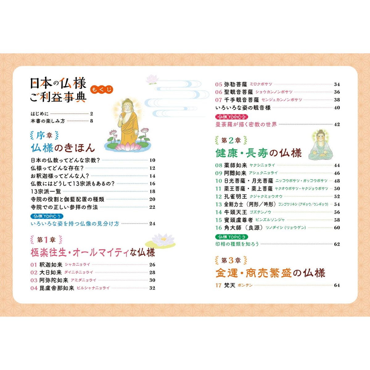 日本の仏様ご利益事典 | 暦(こよみ)の神宮館オンラインショップ