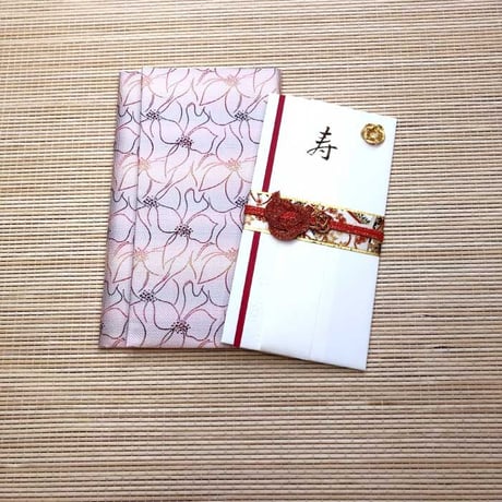 【日本製】西陣織金封ふくさ 華紋【慶事用 女性向け 送料無料 袱紗 ふくさ 結婚式 祝い事 パーティ フォーマル 御祝儀 おしゃれ かわいい】