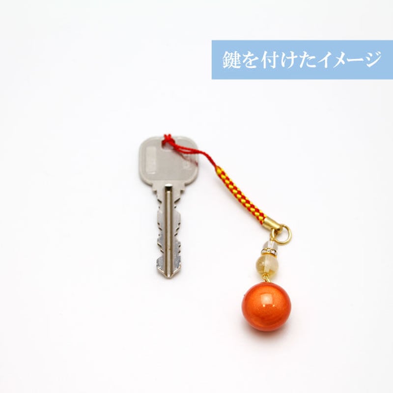 送料無料】橙黄水琴鈴（とうこう） 丸型・雫型 全2種 開運水琴鈴