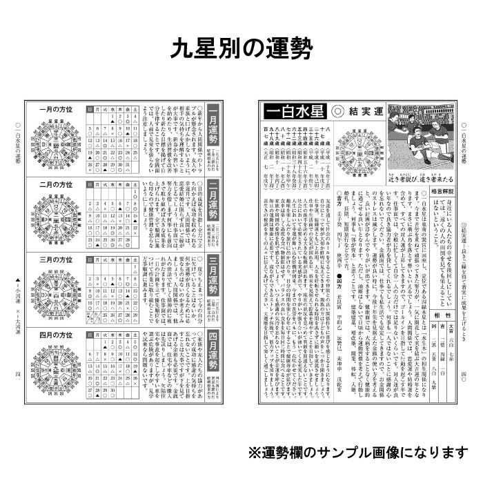 過去年版】令和7年 神宮館 九星本暦 こよみ 暦 令和7年版 2025年 高島