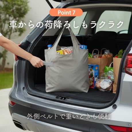 【グッドデザイン賞受賞】 エコバッグ クルリト クーラーマルシェバッグ MOTTERU 保冷バッグ レジかご対応 大容量 コンパクト 折りたたみ パステルカラー 自立式 アウトドア 買い物バッグ