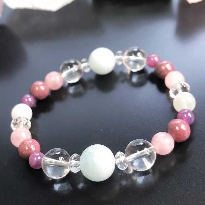健康運ブレスレット HL-2383【パワーストーン 健康運 浄化 開運