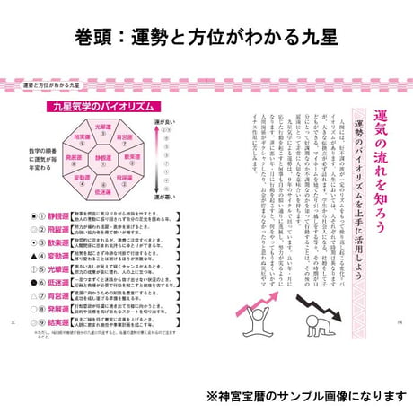 【過去年版】令和7年 神宮館 九星暦 B5大判 神宮館 暦 高島暦  九星暦 令和7年 2025年 運勢 吉方位 日取り 大判 年中行事 B5判 大文字