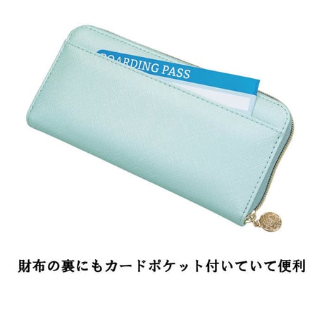【送料無料】風水八角 陰陽五行 　財布 長財布 メンズ レディース 開運財布 開運 金運 健康運 カードポケット ラッキーカラー