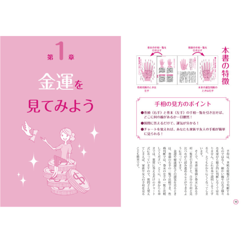 幸せになれる手相学 | 暦(こよみ)の神宮館オンラインショップ