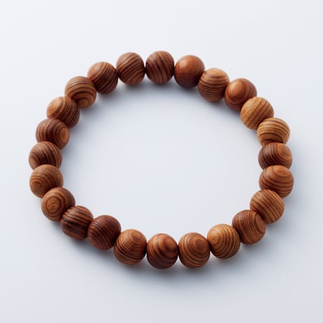 屋久杉ブレスレット  8mm HL-1239【パワーストーン 数珠 長寿 健康運 魔除け 厄除け 浄化 開運 ブレスレット 天然石 屋久杉】