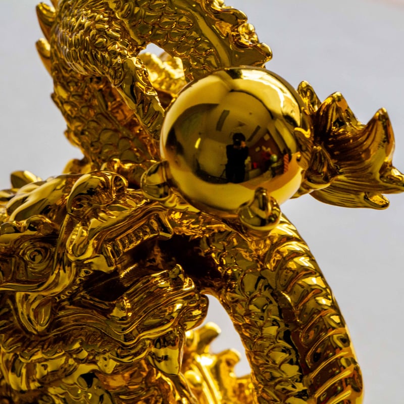 開運 龍神 龍 雲龍 ブロンズ製（真鍮製）置き物 開運 龍神 龍 雲龍 ブロンズ製（真鍮製）置き物