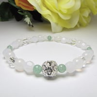 誕生石ブレス Pure White 5月