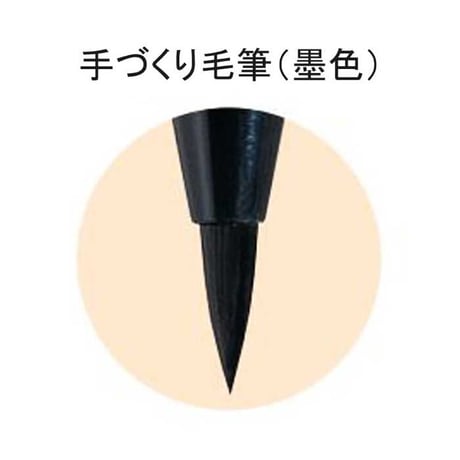 あかしや新毛筆【筆ペン 細筆 毛筆 簡単 初心者 書道 あかしや 水性染料インク 宛名書き おうち時間 趣味】