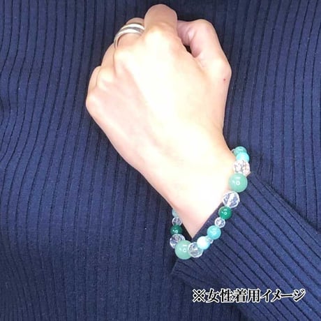 【送料無料】開運 天然石 ブレスレット 【メンズ レディース 男女兼用 浄化 効果 厄除け 魔除け 開運 金運 仕事 健康 恋愛 人間関係 良縁 数珠 おしゃれ 人気 運気上昇】
