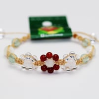 フラワー編みブレス　ハイビスカス 991546
