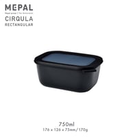 MEPAL "Cirqula rectangular" サーキュラ "レクタンギュラー"750ml