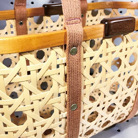 bamwood d&w "Ki-Rim Tote-bag" 八目編み