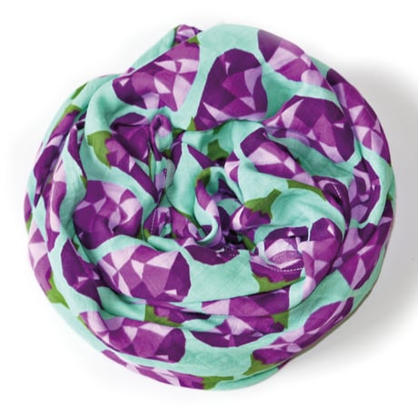 OLIVER+KIT - Cotton Single Blanket - "Eggplant"
