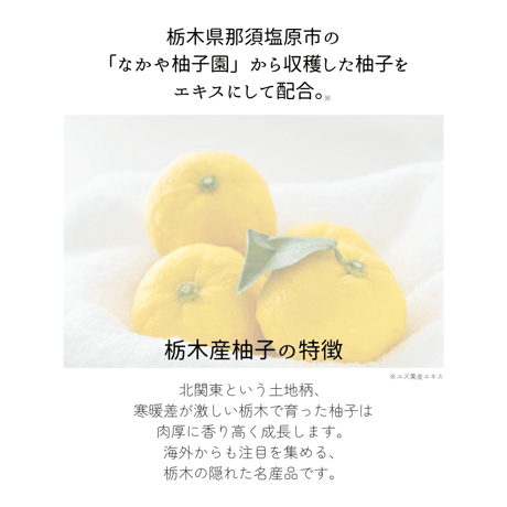 柚子とお米で感じるほのかな和 栃木の柚子バスソルト 30g