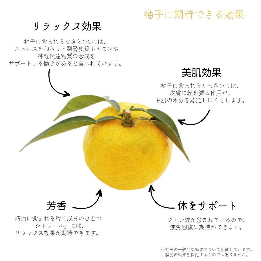 柚子とお米で感じるほのかな和 栃木の柚子バスソルト(30包) | Segurora