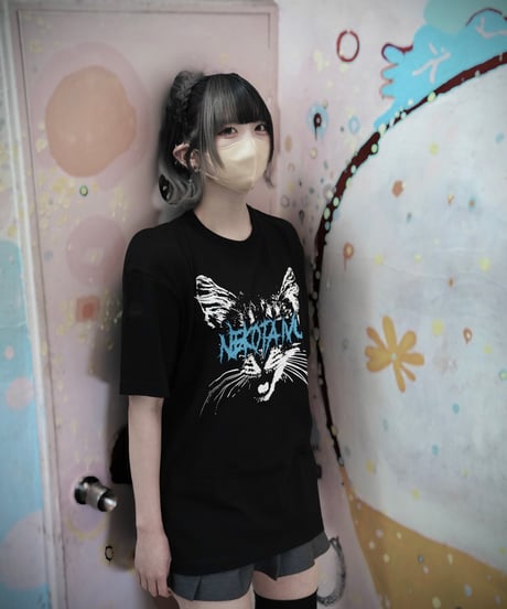 猫田いゔ/コラボTシャツ