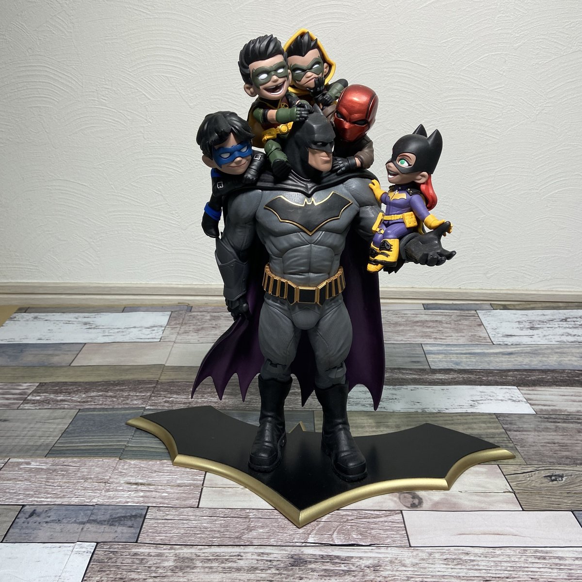 売り切り御免！】 Q MASTER BATMAN FAMILY 1/6スケールフィギュア 中古 