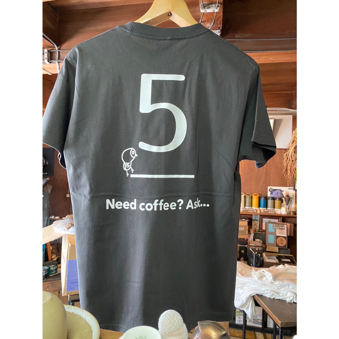 90s コーヒー シミ Tシャツ 珈琲 古着 90s コーヒー シミ マルチ アート Tシャツ XL 古着 - 古着