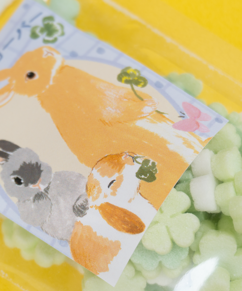 うさぎとクローバーのお砂糖 | キエピノコ Kie Pinoko