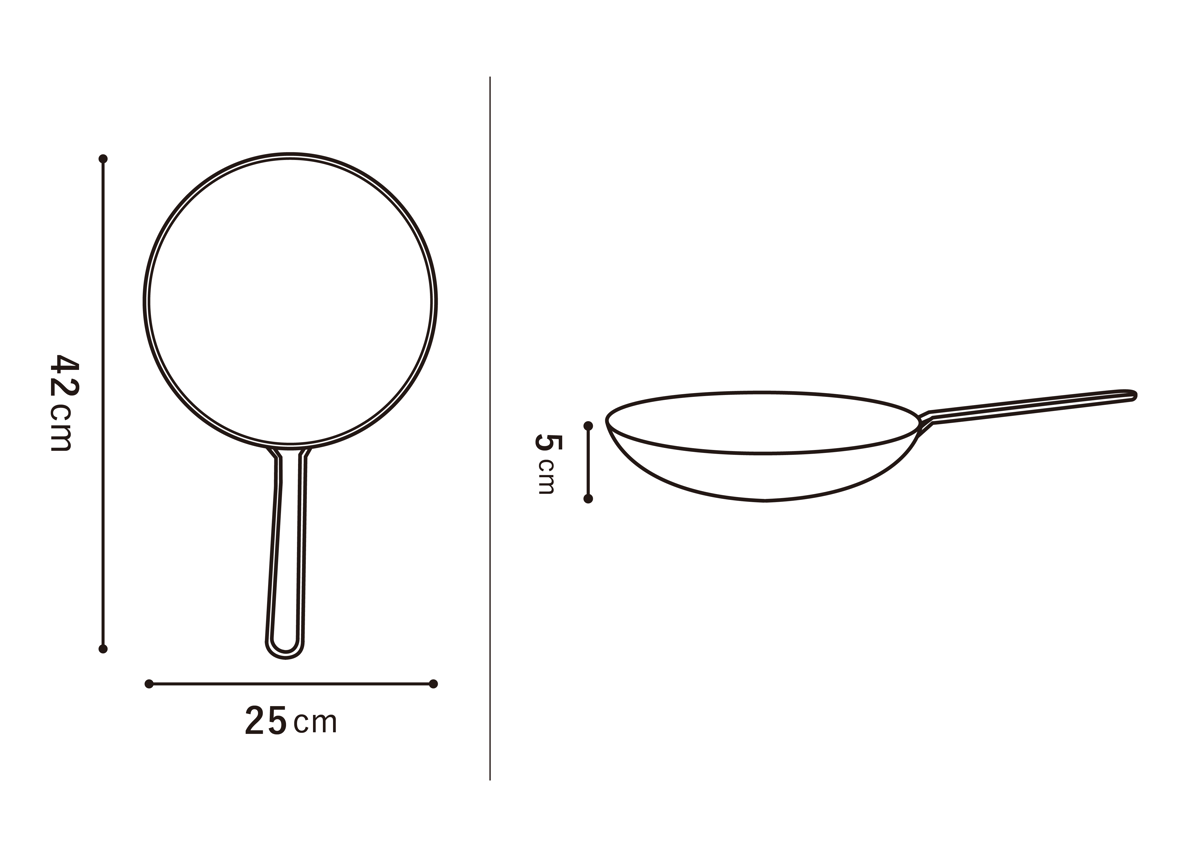 SMLオリジナル】フライパン（ハンドルカバー付き） | kiguu