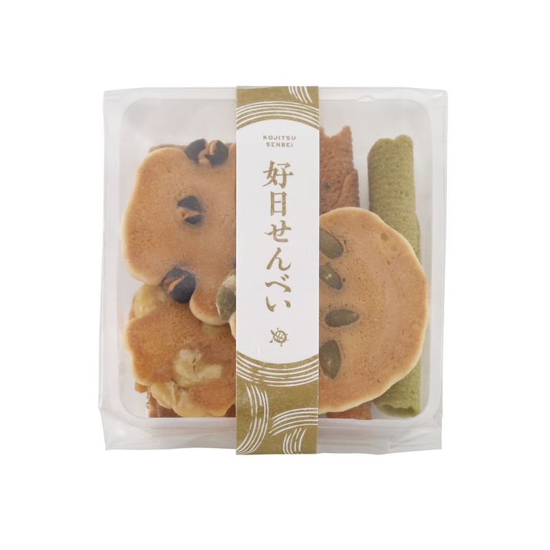なべべ 好日せんべい4種2列 × 咲咲もなか4個（7192-B3） | 亀井堂総本店