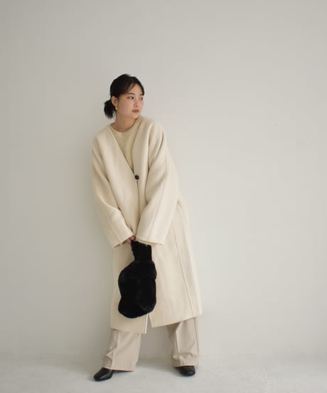 Nocollar Wool Coat c1911-40