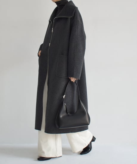 Doublezip Wool Long Coat c1911-54