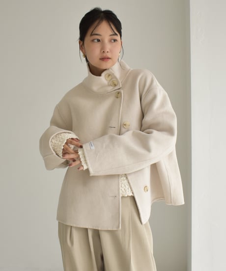Wool Stand Collar Short Coat ⅽ1911-38