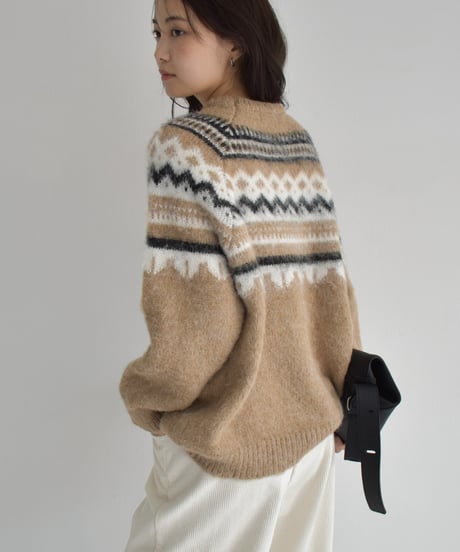 Nordic Knit Pullover t1911-337
