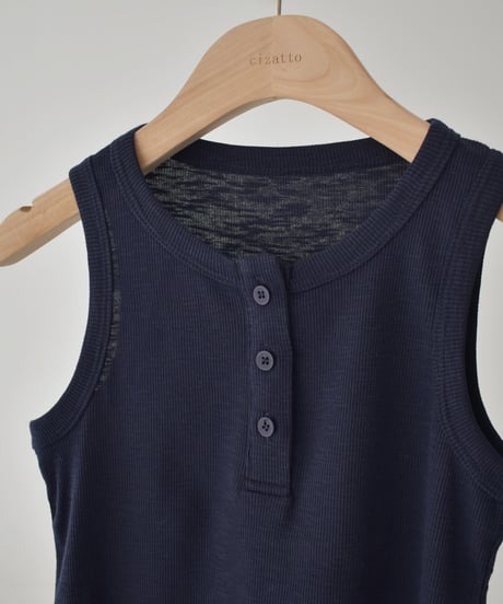Henry Neck Tank Top t1911-411