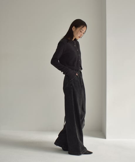 Crew Neck Short Cardigan t1911-223