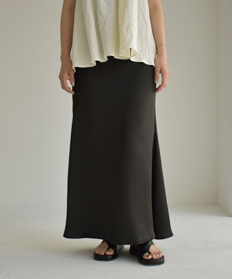 Satin Narrow Skirt