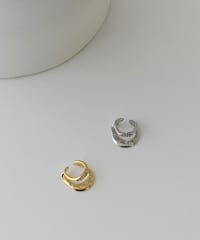 Stone Twoline Earcuff p1910-34