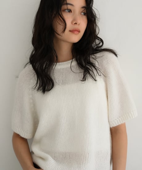 Puffsleeve Airy knitpullover t1911-443