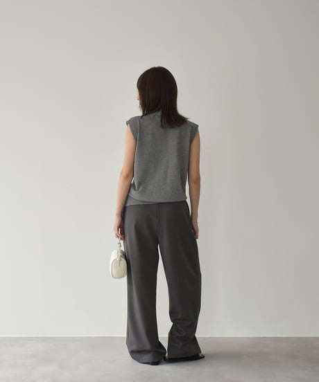 2way Silhouette Knit Vest t1911-417
