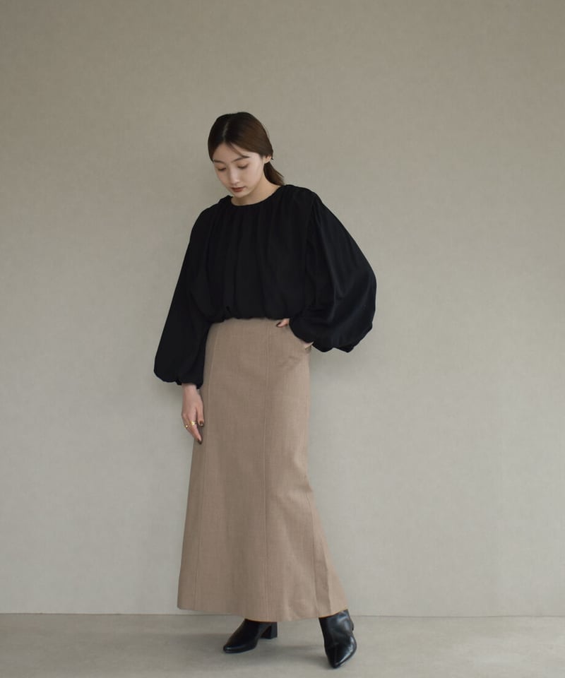 Straight Long Skirt | cizatto