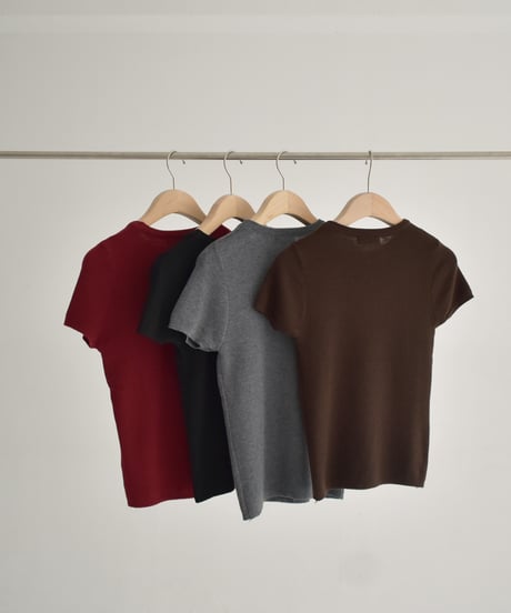 Halfsleeve Highgauge Knit t1911-441